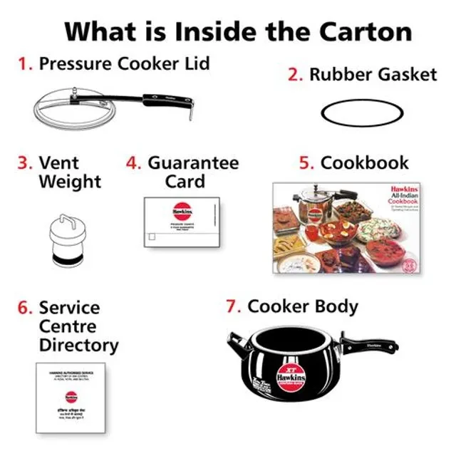 Hawkins Contura Hard Anodised Black Inner Lid Pressure Cooker - Xtra Thick & Induction Base, CXT50, 5 l-6.webp